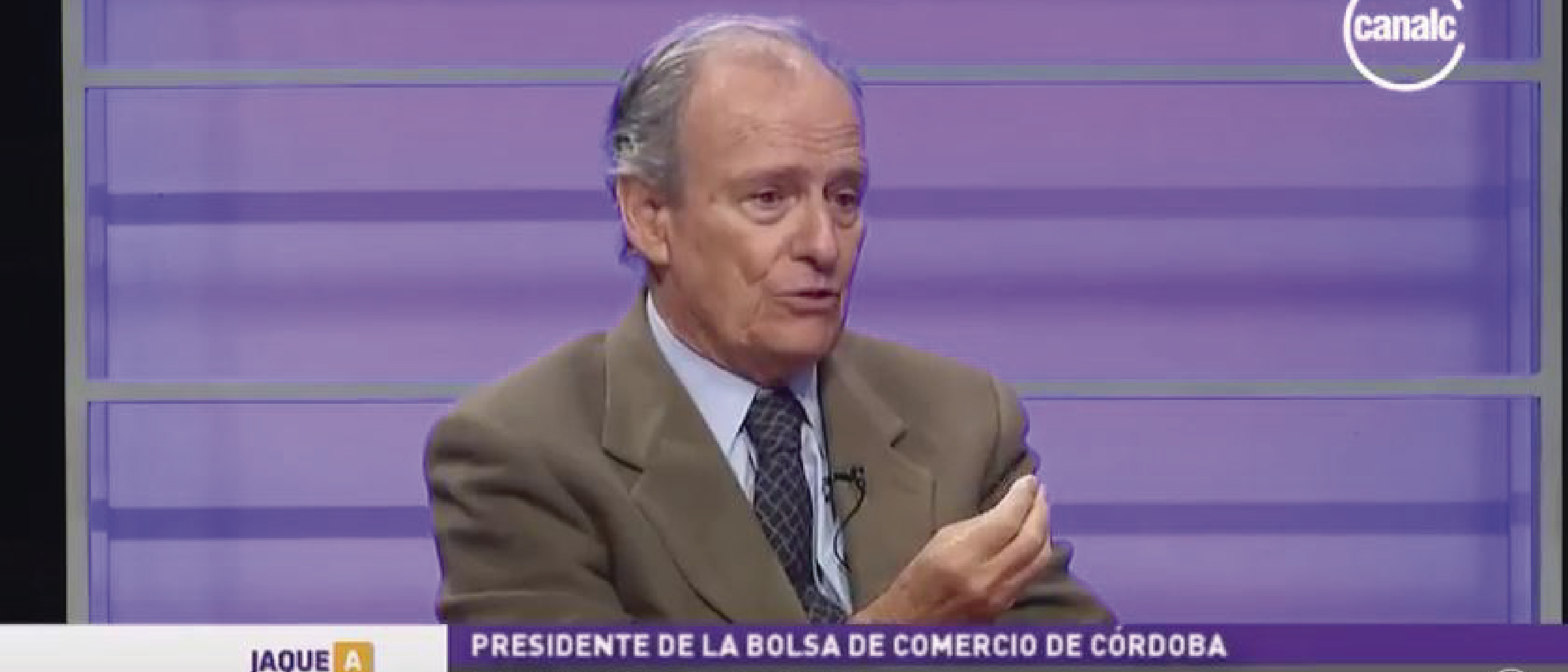 Manuel Tagle | Presidente de la Bolsa de Comercio de Córdoba